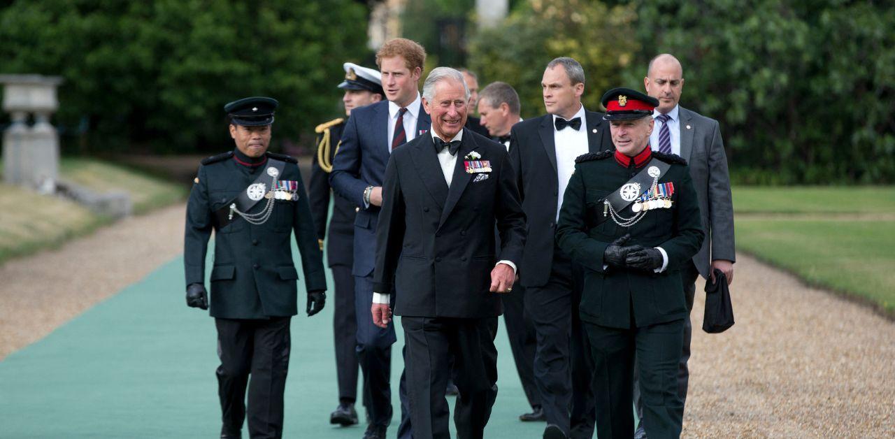 prince harry urged end royal feud king charles health woes