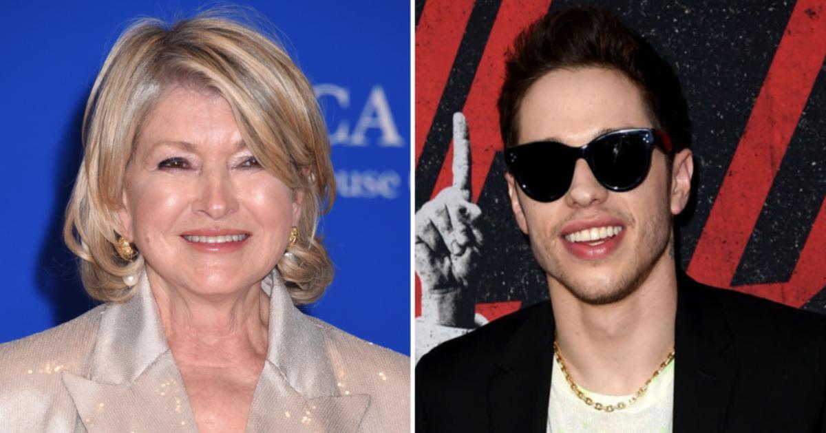 Martha Stewart Laughs Off Rumors She's Dating Pete Davidson