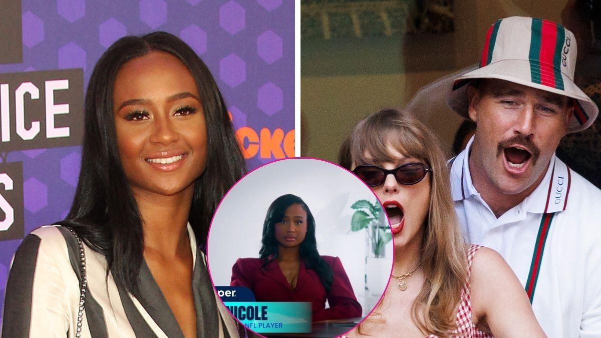 kayla nicole shades travis kelce and taylor swift