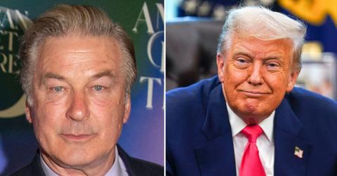 Composite photo of Alec Baldwin and Donald Trump