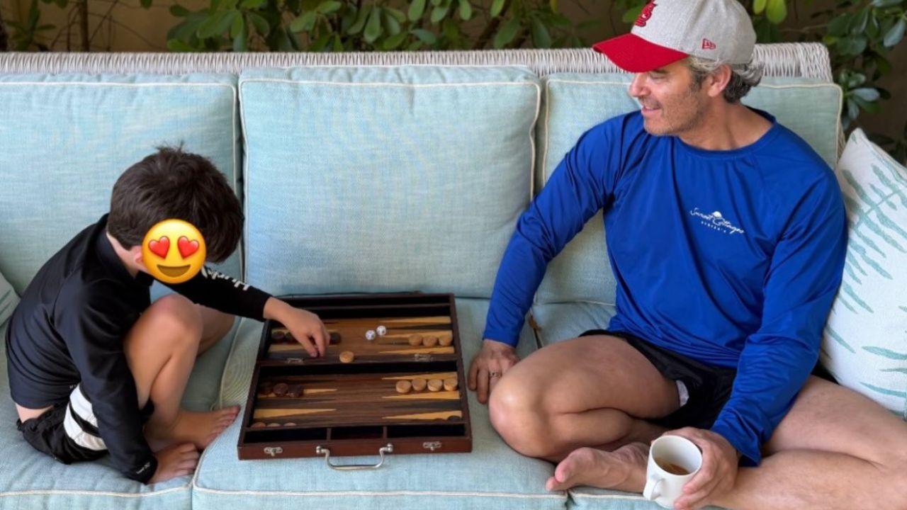 Image of Andy discussed hiring a 23-year-old woman to watch his children.