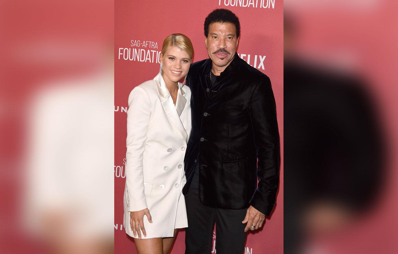 Lionel and Sofia Richie At SAG-AFTRA Foundation`s Patron of the Artists Awards 2017