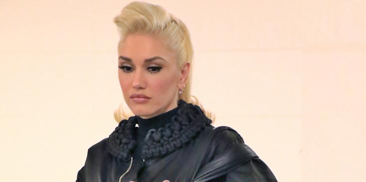 EXCLUSIVE: Gwen Stefani at LAX