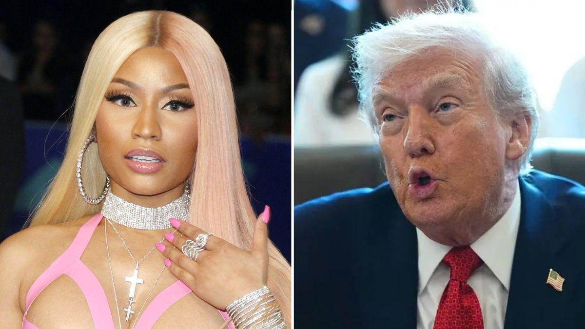 Photo of Nicki Minaj declared that she was Donald Trump's no. 1 fan.