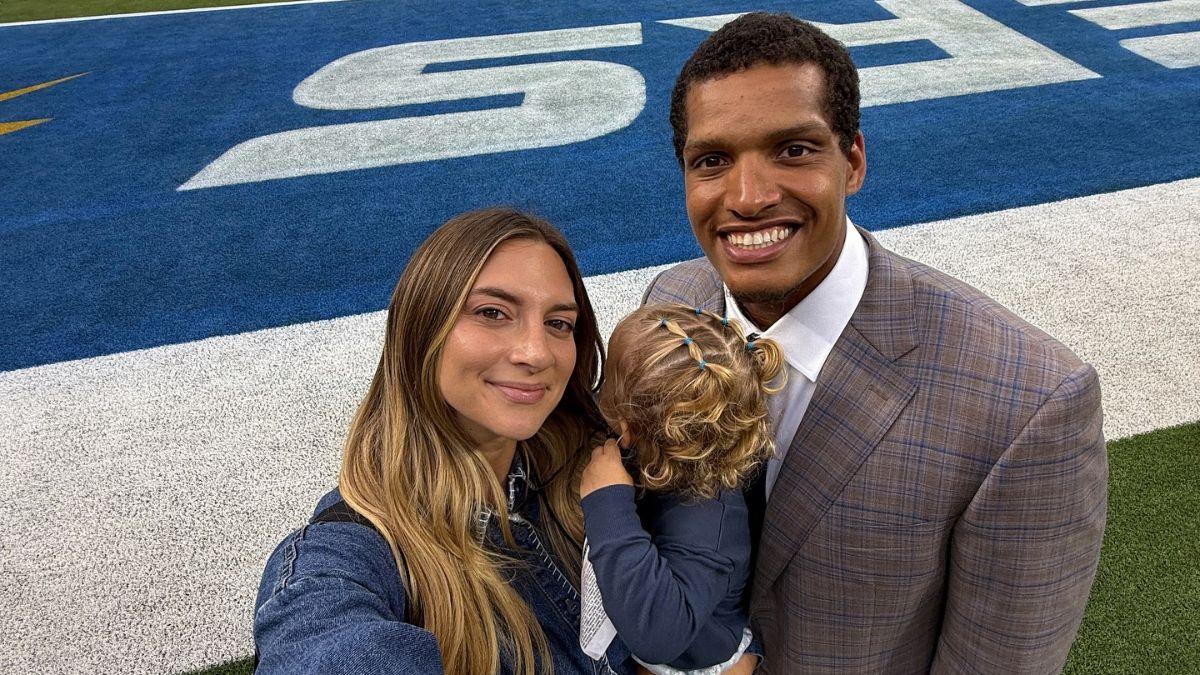 Photo of Allison Kuch, Isaac Rochell and daughter Scottie.