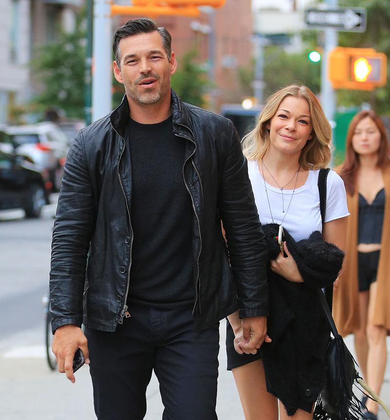 Leann Rimes and Eddie Cibrian head out for dinner in Williamsburg, NY