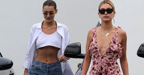 Super Skinny Bella Hadid Hailey Baldwin Miami