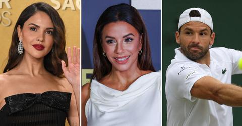 Photo of Eiza González, Eva Longoria and Grigor Dimitrov