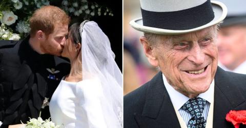 photo of Prince Harry, Meghan Markle and Prince Philip