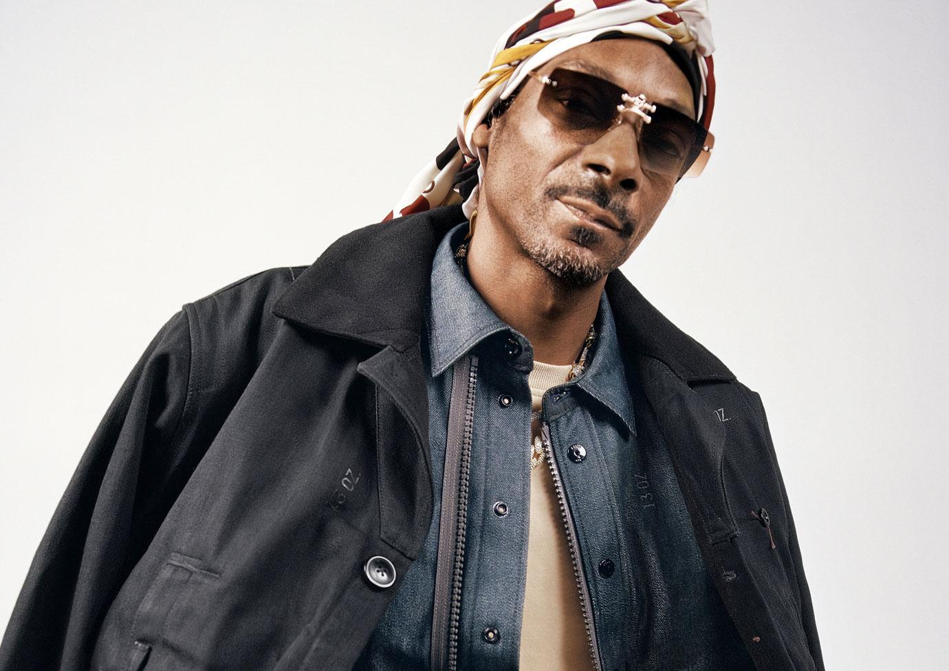 snoop dogg turns model for g star raw