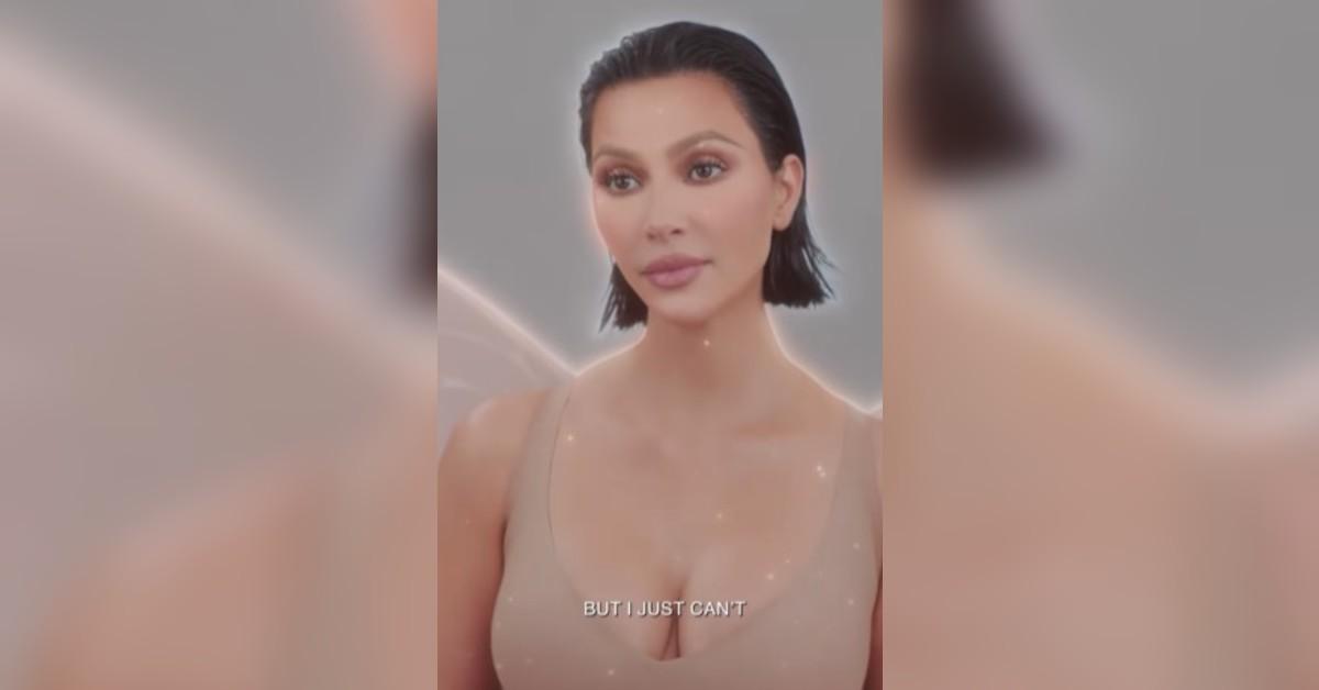 kim kardashian shows off figure fairy butt mother skims ad