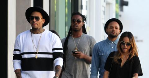 Chris Brown and girlfriend out for some shopping in Beverly Hills***NO DAILY MAIL SALES***