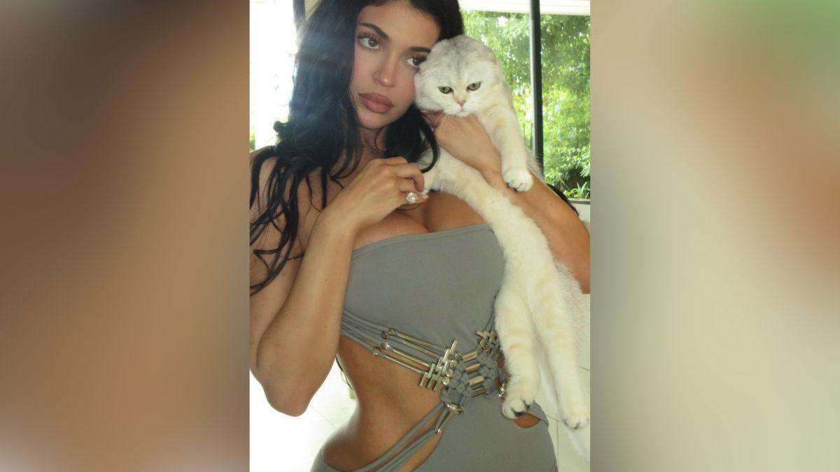 Image of Kylie Jenner has been open about her past chest augmentation.