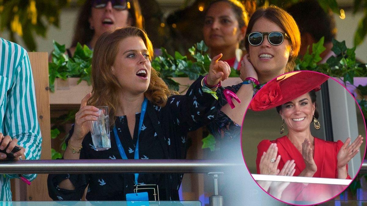 image of Princesses Eugenie and Beatrice's parents have been linked to Jeffrey Epstein. 