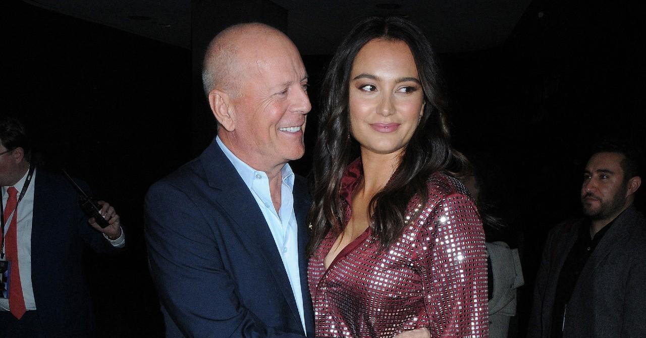 bruce willis looks happier than ever while carrying around young daughter