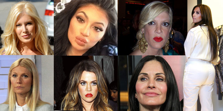 Surgery Secrets 11 Plastic Celebs Who Regret Or Constantly Deny Having Work Done 