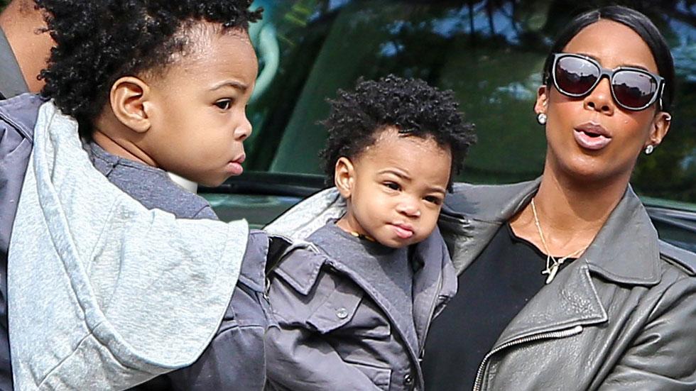 Kelly Rowland Cuddles Her Son Titan Jewell During Adorable Date Day In ...