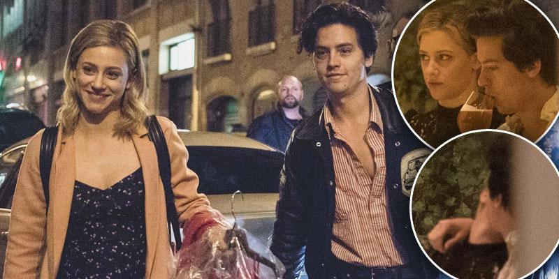 Pics Cole Sprouse Kisses Up On Rumored Girlfriend Lili Reinhart 