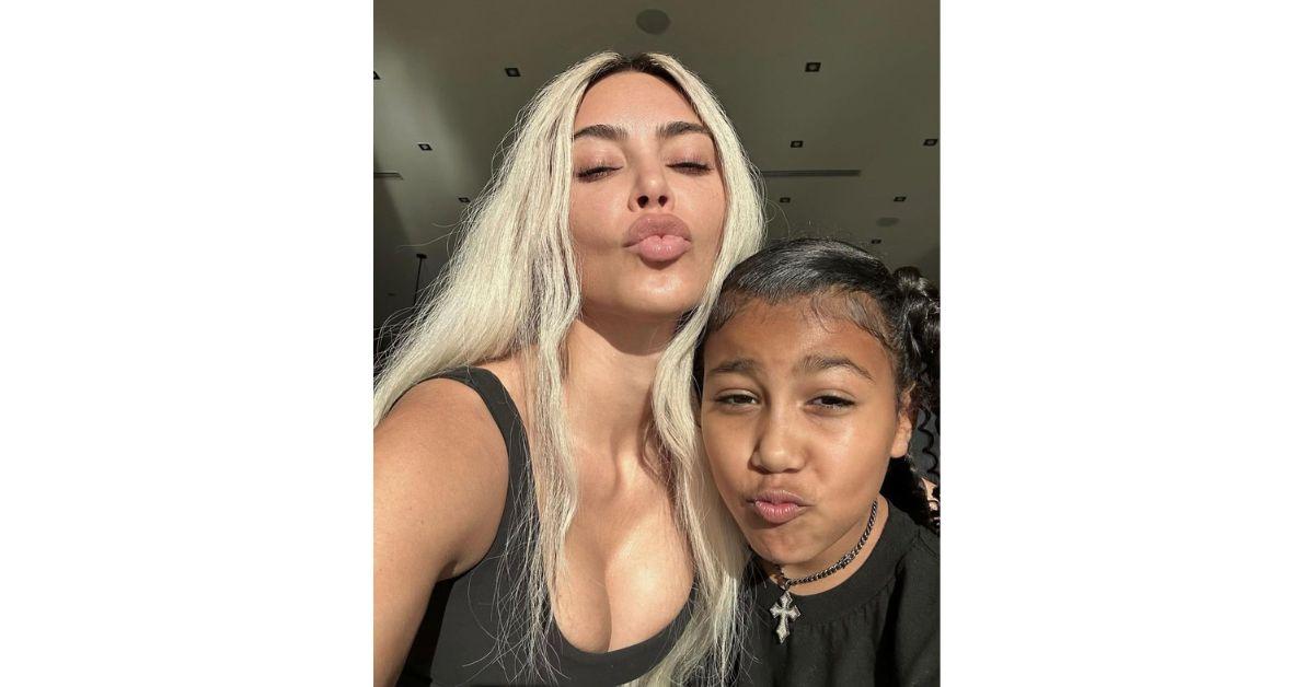 kim kardashian and north west