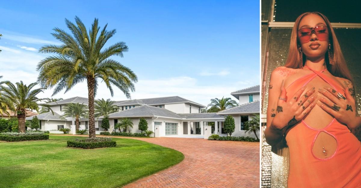 Bhad Bhabie Buys $6.1 Million Boca Raton Estate, Photos