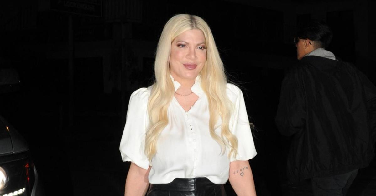 tori spelling evacuates rental home swat arrests neighbor hostage