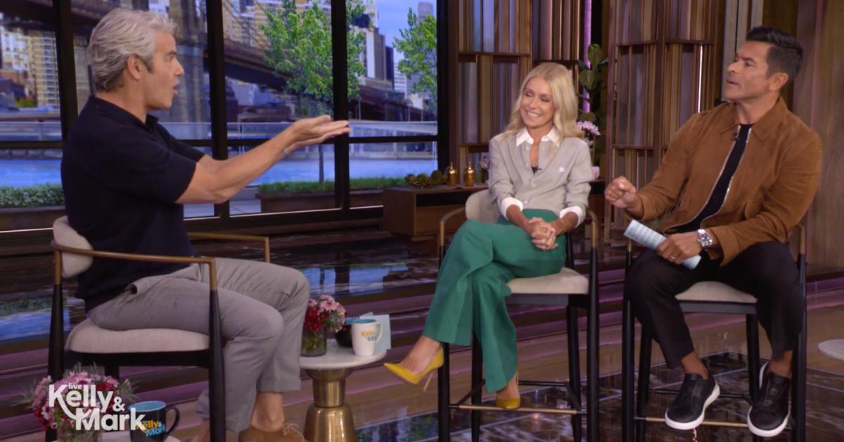 Image of Mark Consuelos informed Andy Cohen he had the 'Riverdale' actor's vote.