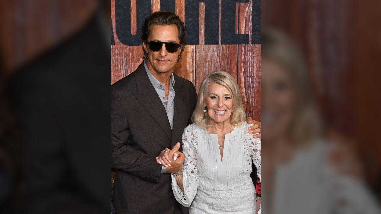 Image of Matthew McConaughey's mother, Kay, revealed that she knew Woody Harrelson's father.