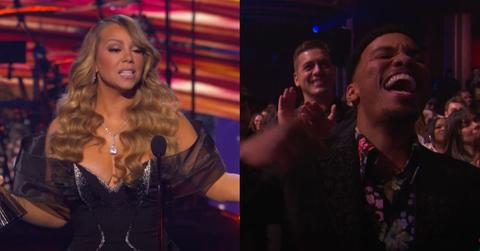 Composite Photo of Anderson .Paak and Mariah Carey at the iHeartRadio Music Awards