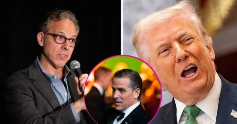 image of hunter biden, trump and Jake tapper