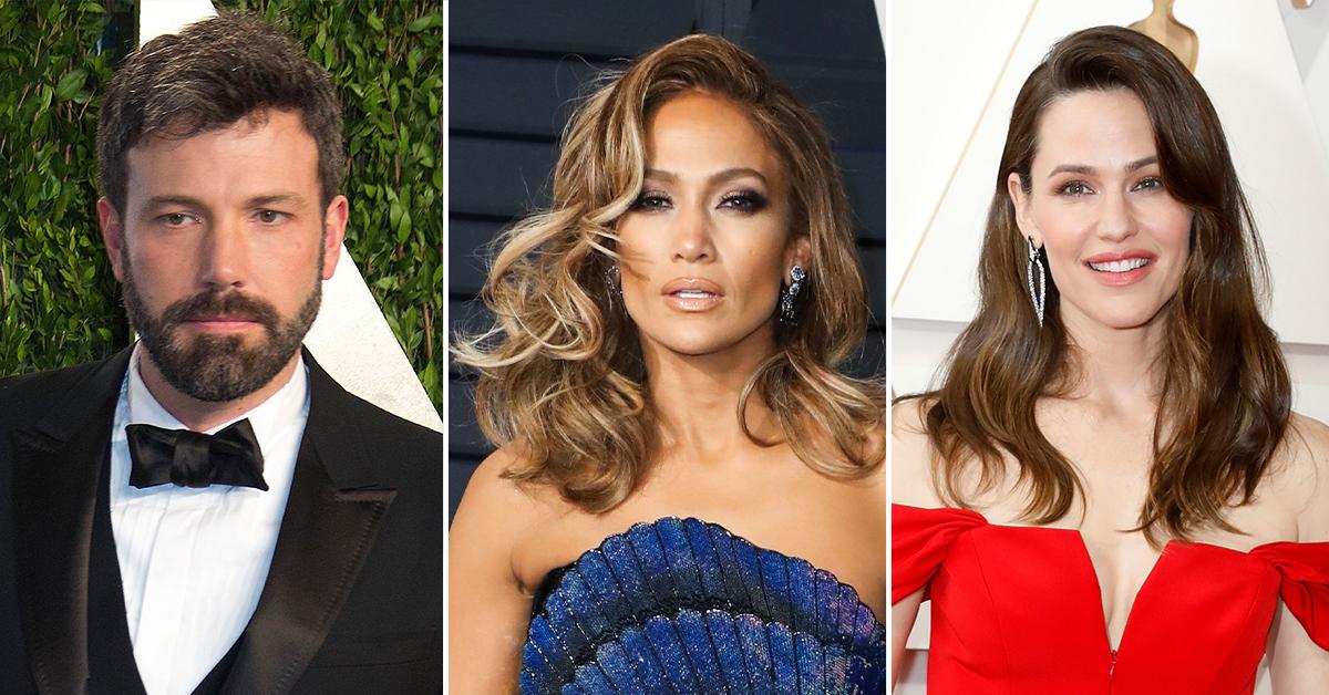 ben affleck joined by both jennifer lopez ex wife jenner garner pp