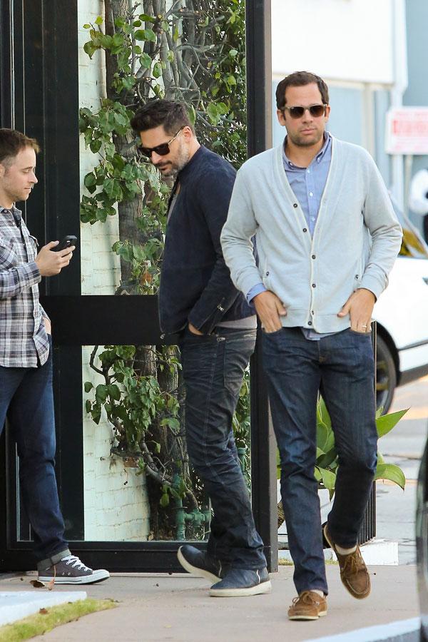 Joe manganiello wedding preparations5