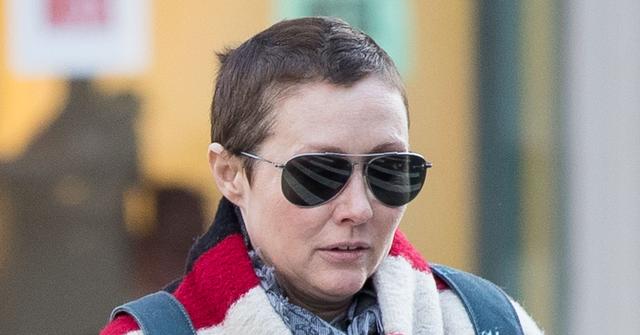 EXCLUSIVE: Shannen Doherty seen in New York.