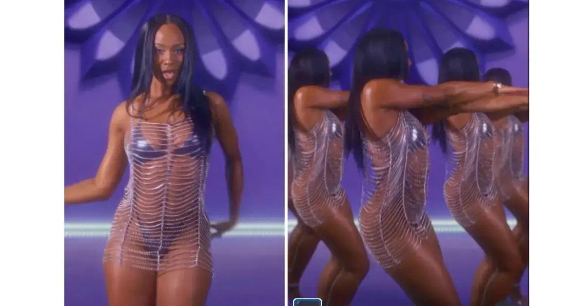 Photo of Kayla Nicole recreated Toni Braxton's look for her 2000s hit 'He Wasn't Man Enough.'