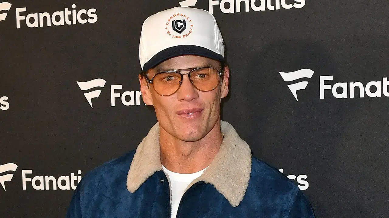 Image of Tom Brady later admitted he was 'kind of embarrassed' by his language.