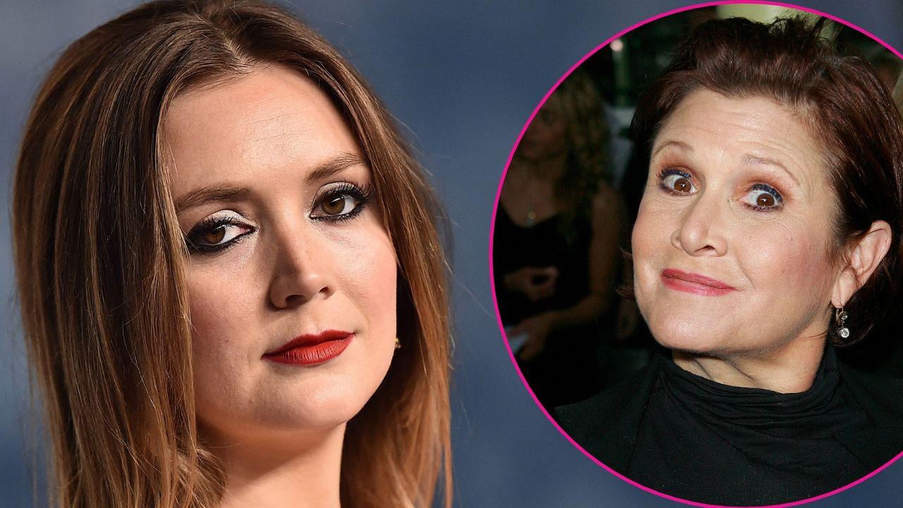 Image of Billie Lourd and Carrie Fisher
