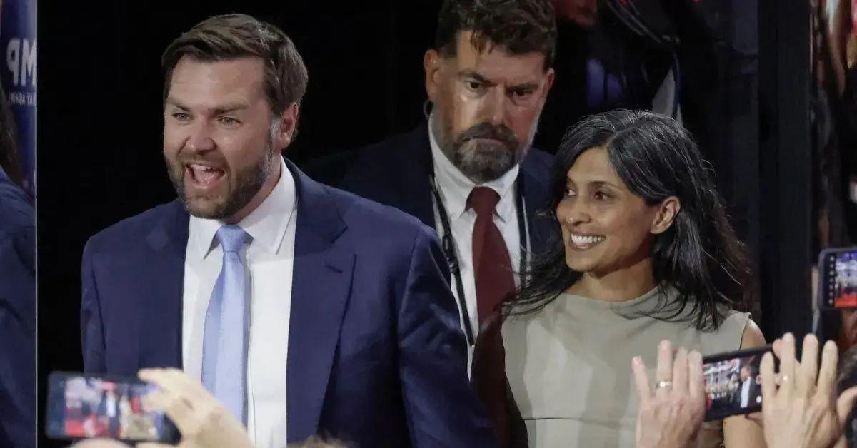 Photo of J.D. Vance explained the couple had an 'arrangment' and are raising their children in the Christian faith.