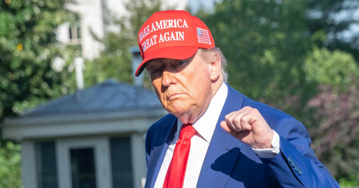 Photo of Donald Trump.