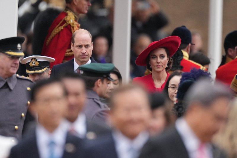 king charles proud kate william take over