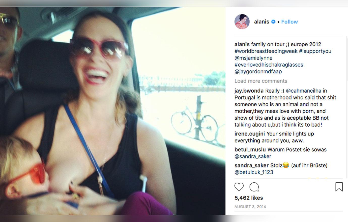 Public breastfeeding legalized celebs whove shared pics 2