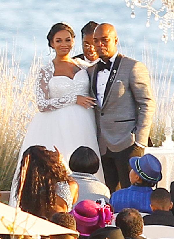 Ne yo wedding crystal renay