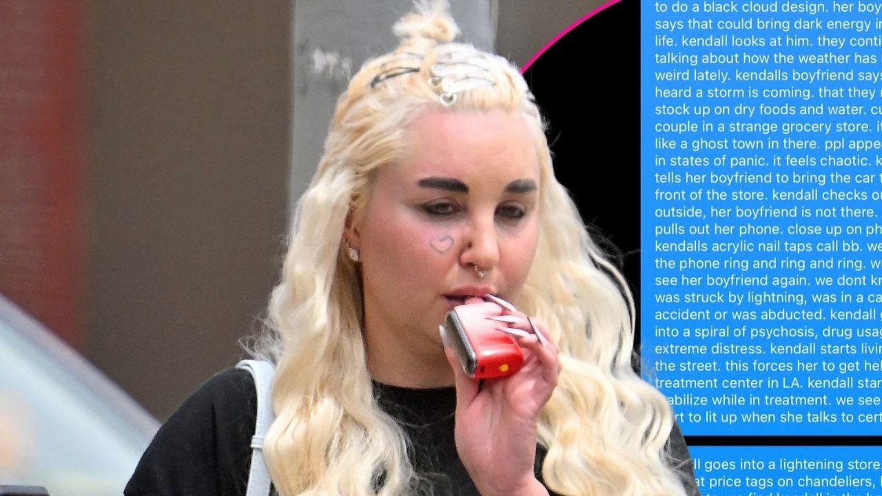 amanda bynes kendall mystery project production