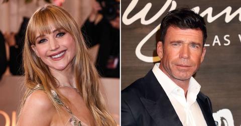 Photo Jennifer Lawrence & Taylor Sheridan