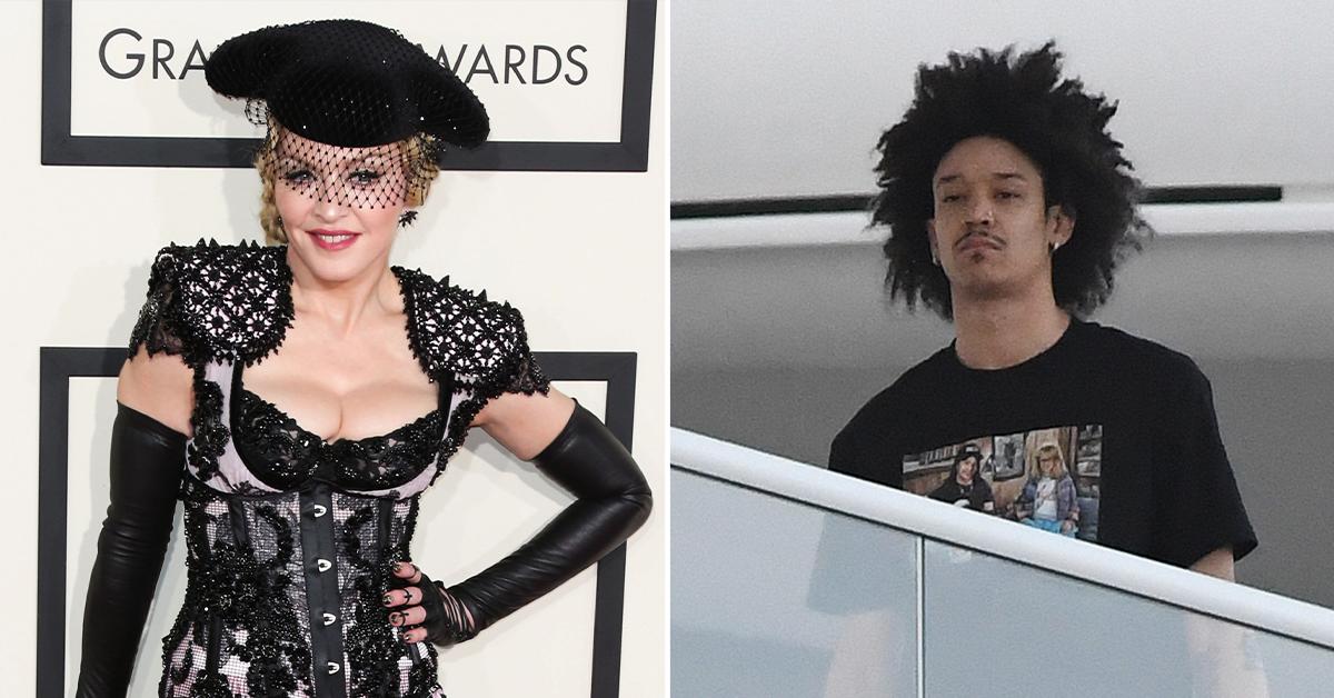 madonna sparks breakup rumors with toyboy ahlamalik williams pp