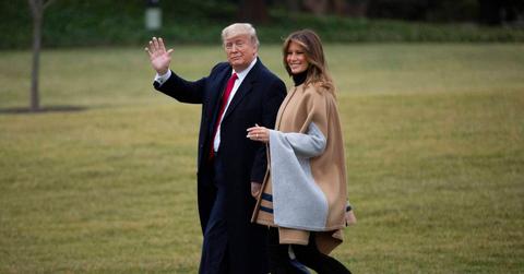 melania trump pp looks bad