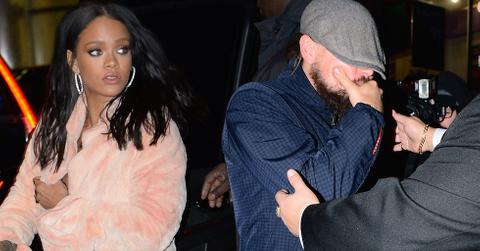 Rihanna leo leaving club together
