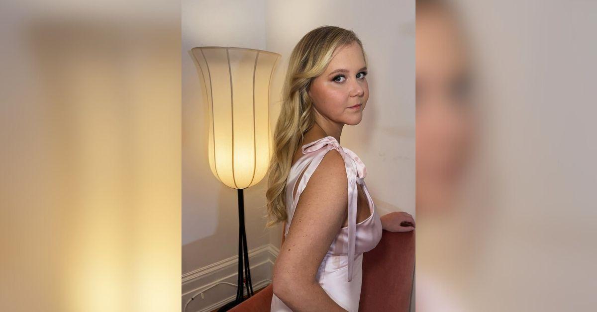 image of Amy Schumer posed for photos taken by her makeup artist.