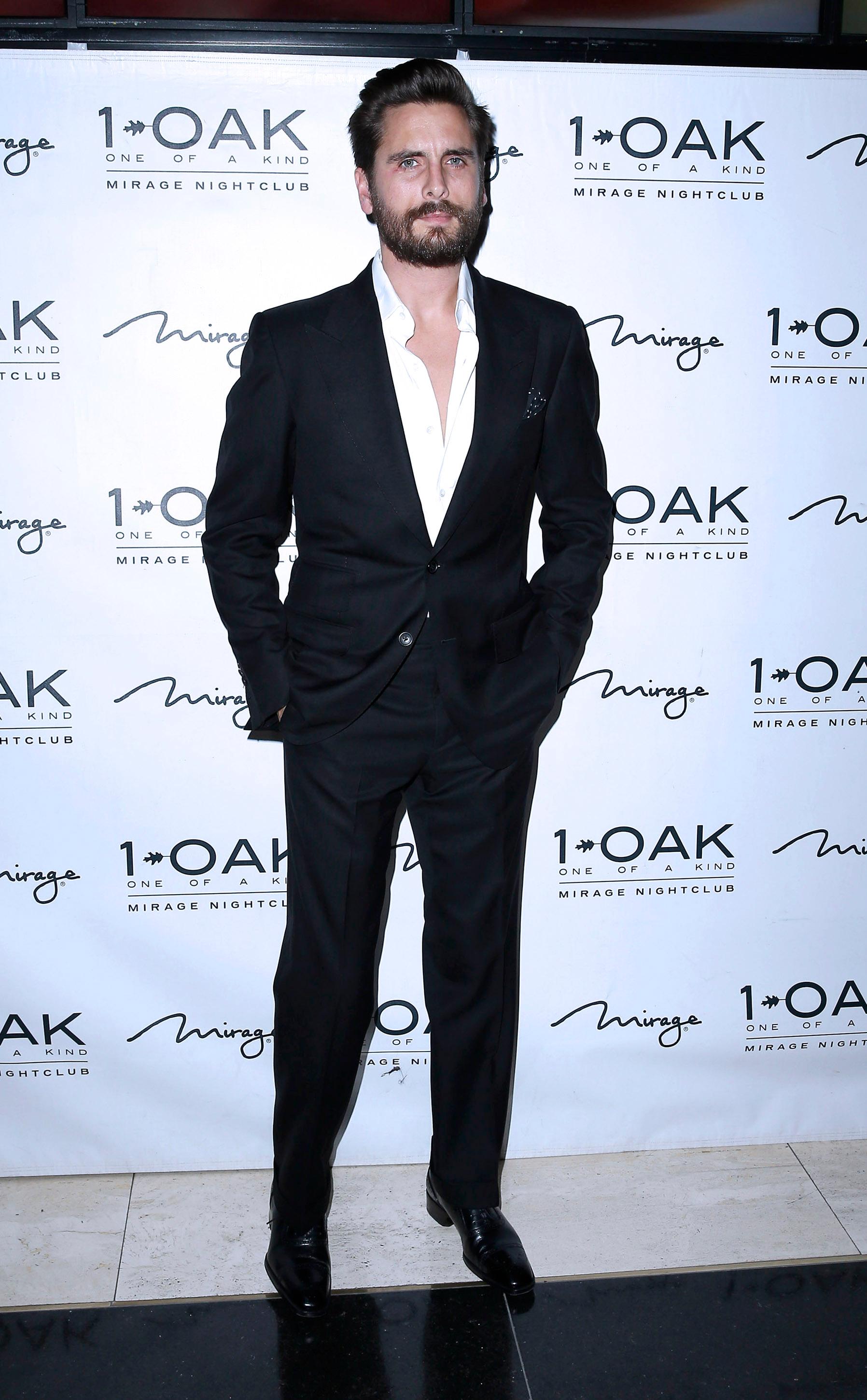 Scott Disick Celebrates New Year&#8217;s Eve At 1 OAK Nightclub