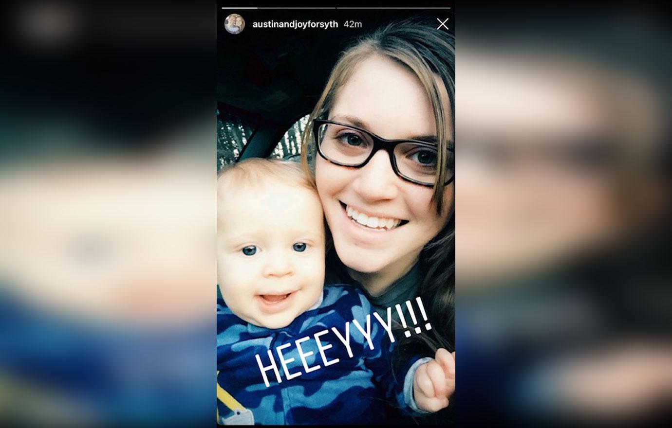 Joy anna duggar son gideon selfies pics 03