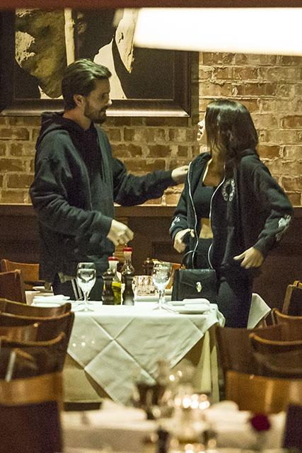 Scott disick sofia richie dinner