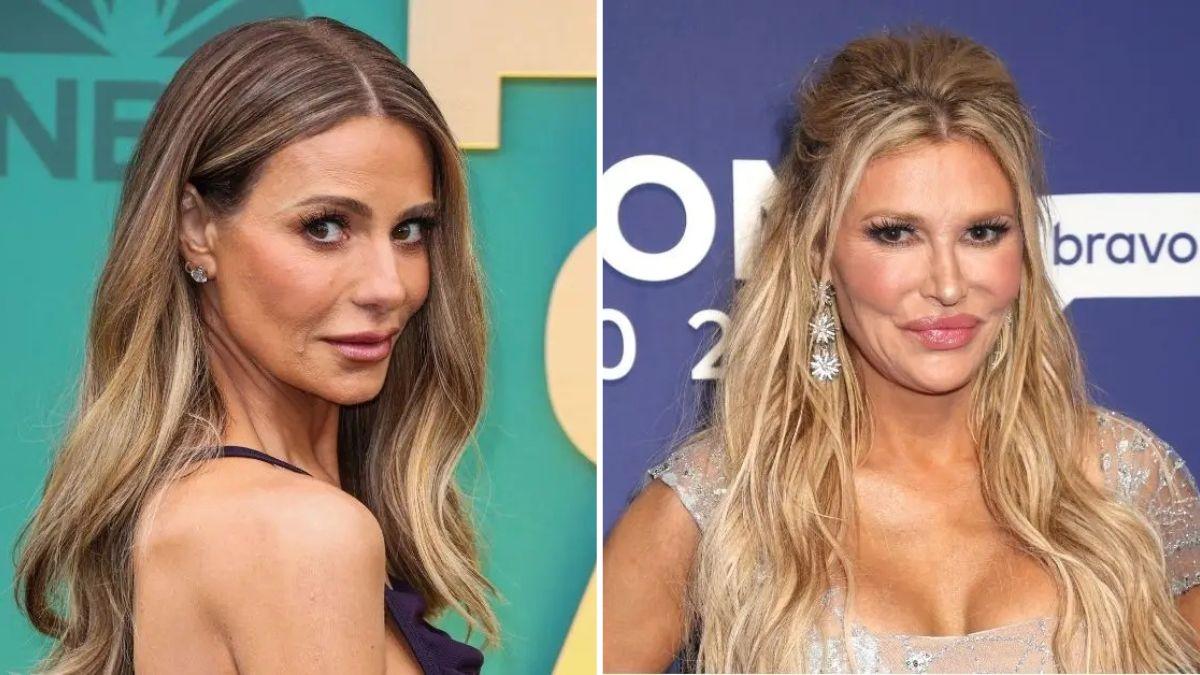 Photo of Brandi Glanville defended Dorit Kemsley's behavior on 'RHOBH,' noting everyone acts 'erratic' during a divorce.